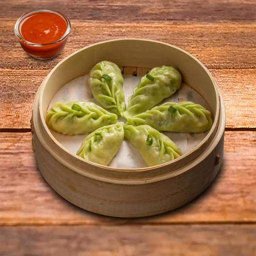 Veg Darjeeling Momo With Momo Chutney