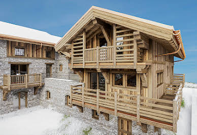 Chalet with panoramic view and terrace 4