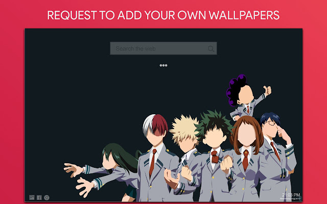 Bnha Wallpaper HD Custom New Tab