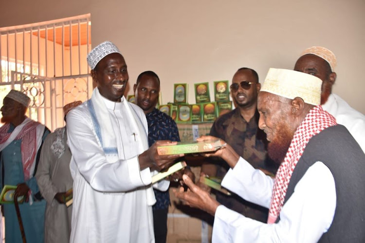 Wajir Governor Mohamed Abdi donates Holy Quran to be distributed to mosques and madrassas