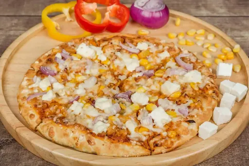 Paneer And Sweet Corn Pizza