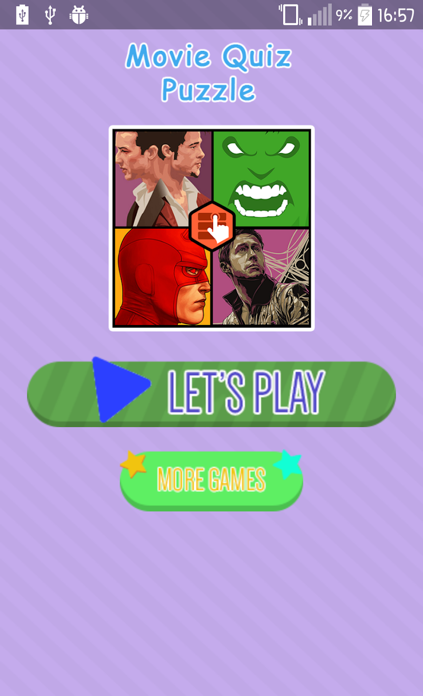 Movies Quiz Screen 1