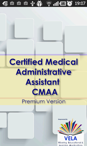 CMAA Medical Admin Assistant