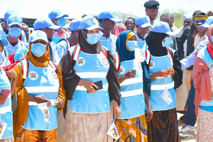 Garissa county community health promoters.