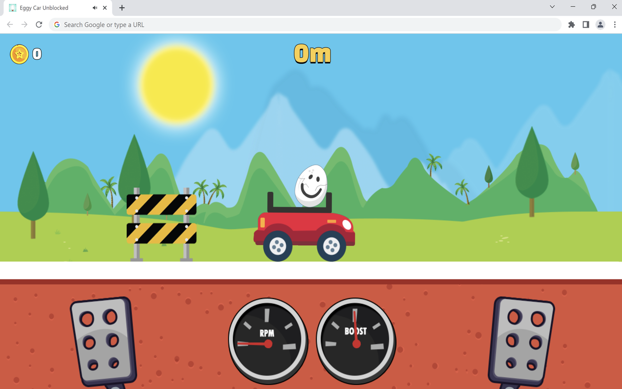 Eggy Car Unblocked Game Preview image 2