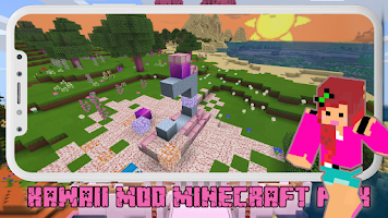 Kawaii Pink Minecraft Mod 2024 for Android - Free App Download