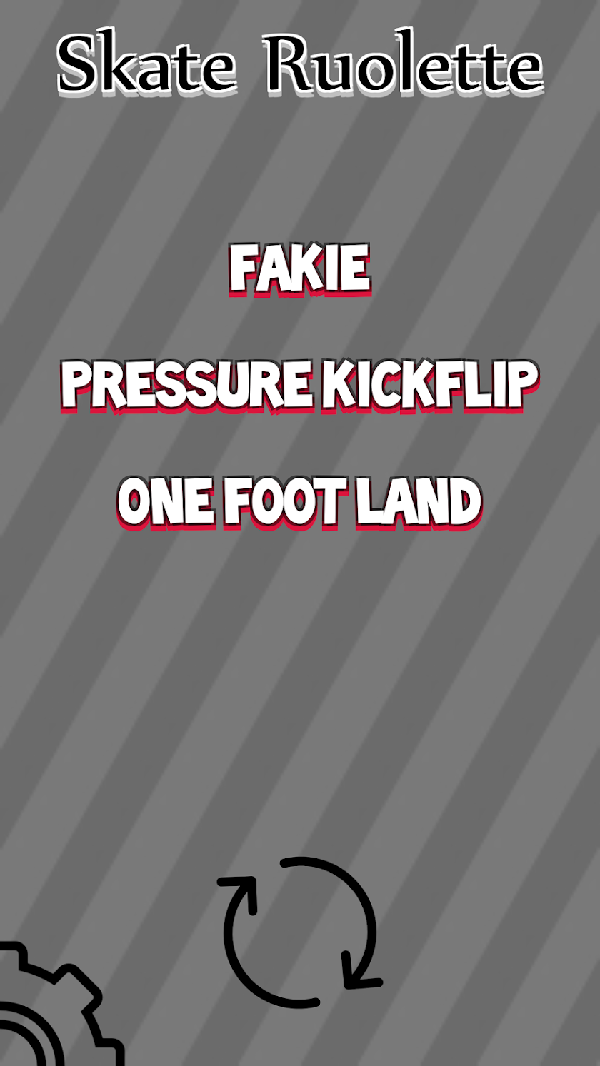 Skate Roulette Screen 1
