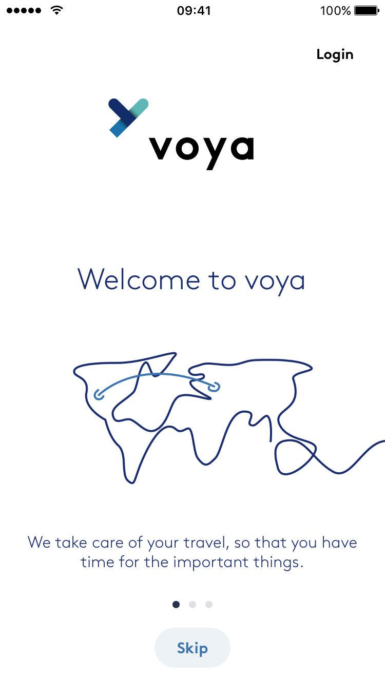 Android application Voya screenshort