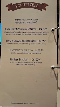 Pretz & Brats menu 5