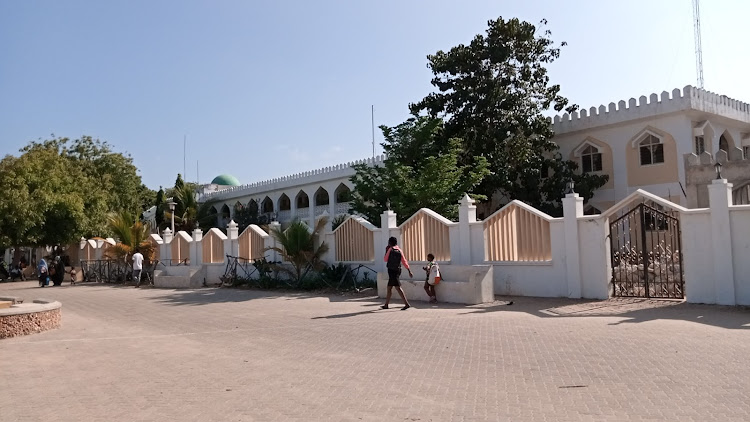 The King Fahad hospital in Lamu island.