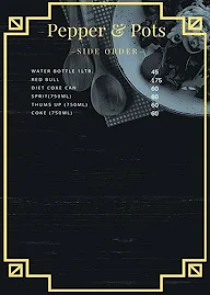 Pepper & Pots menu 8