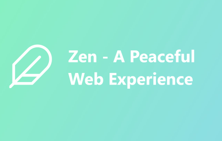 Zen - A Peaceful Web Experience small promo image