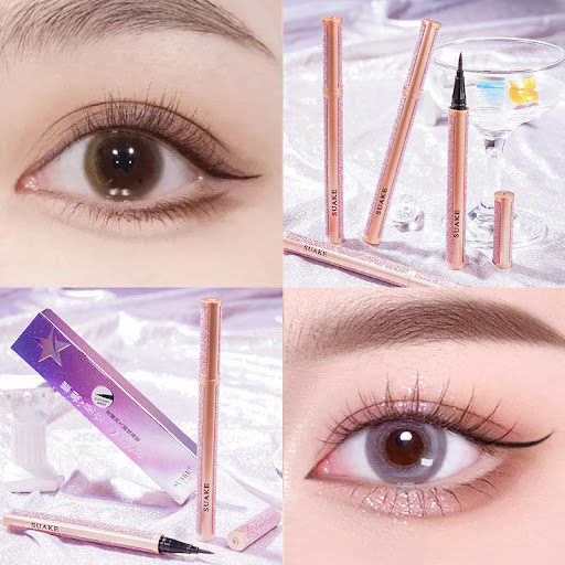 Title 3, Smudge-Proof Liquid Eyeliner for Beginners. Ach...