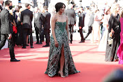 Kat Graham at the opening ceremony of the 74th annual Cannes Film Festival. 