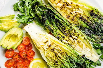 Keto Salad | Lemony Romaine and Avocado Salad