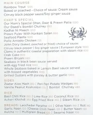 The Harbour Bay - SeaFood Kitchen & Bar menu 2