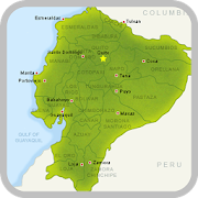 Ecuador Map  Icon