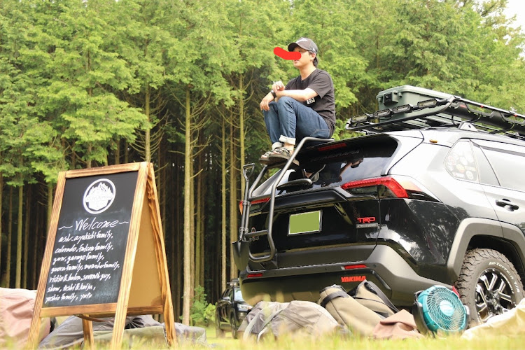 RAV4のキャンプ場・水道屋さんではありません・次はラーメン作ります🍜に関するカスタム事例の投稿画像7枚目