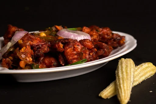 Baby Corn Manchurian (Dry/Gravy)