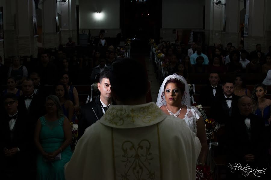 Fotógrafo de casamento Paula Khalil (paulakhalil). Foto de 25 de novembro 2017