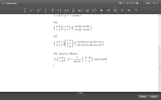 Daum Equation Editor