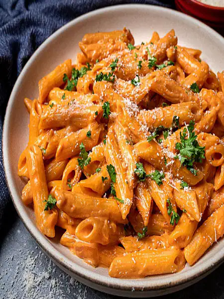 Mix Sauce Penne Pasta Chicken