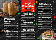 Cafe Dreamline menu 2