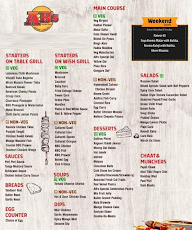 AB's - Absolute Barbecues menu 3