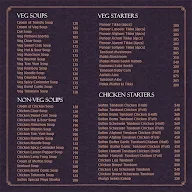 Sultan - The Royal Eatery menu 1