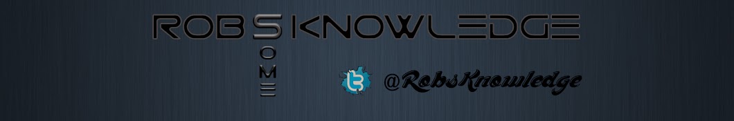 Rob Some Knowledge Banner