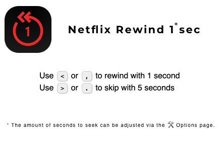 Netflix Rewind 1 sec Preview image 0