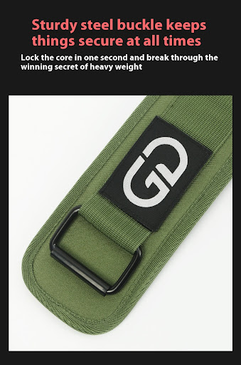 Title 6, Fitness Hard Deep Drawing Squat Waist EVA Belt ...
