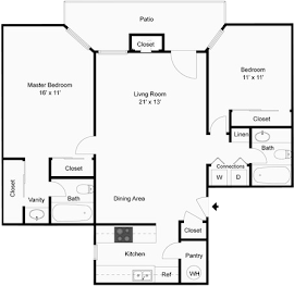 B1 Floorplan Diagram