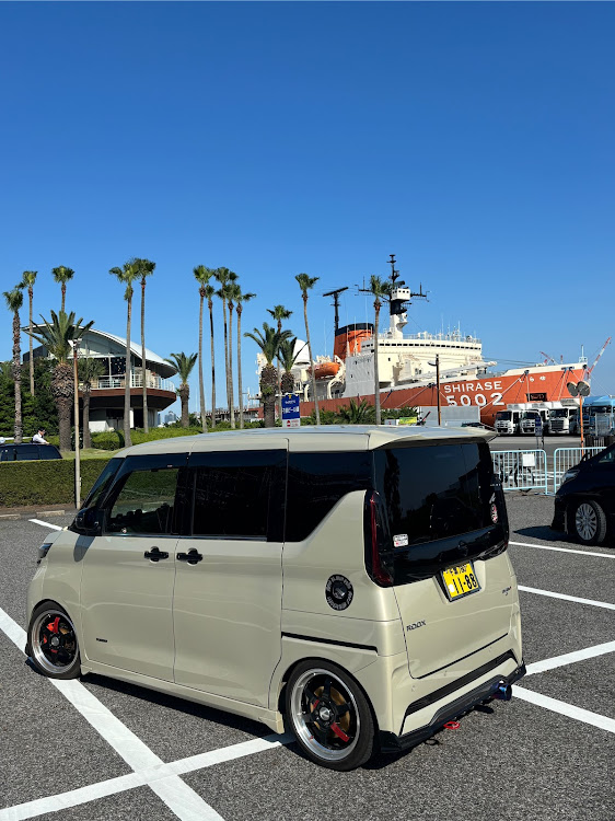 ルークスのドライブ・千葉ビール園・梅雨はどこいった？・DIY・ウイルズウィン　エアクリーナーに関するカスタム事例の投稿画像3枚目