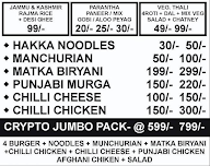 Crypto Dhaba Restaurant menu 1