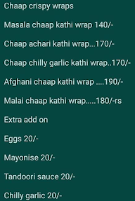 Famous Patna Shahi Roll menu 4