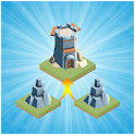 Merge Tower - Iso Metric icon
