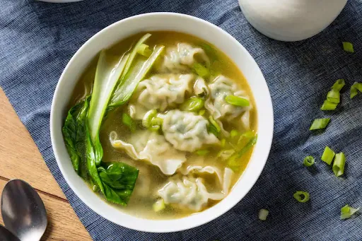 Wonton Soup With Veggies