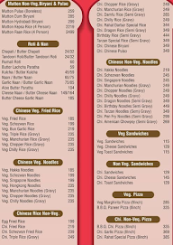 Rahat Darbar menu 3