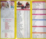 Mycakeshop menu 1