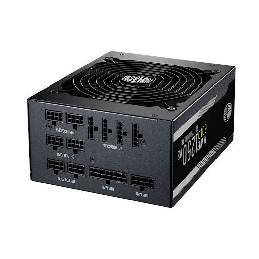 Nguồn máy tính Cooler Master MWE Gold V2 FM 1250W - 1250W - 80 Plus Gold - Full Modular (MPE-C501-AFCAG-EU)