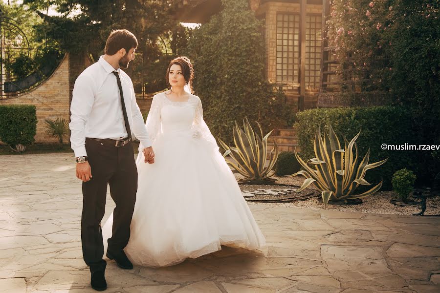 Fotógrafo de casamento Muslim Rzaev (muslim). Foto de 12 de julho 2019