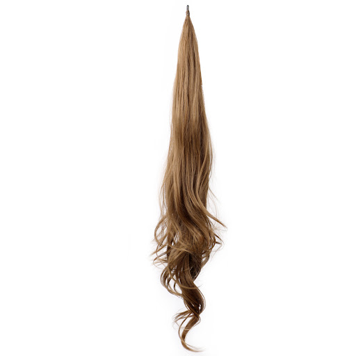 Title 5, Chemical fiber ponytail wrap wig for instant st...