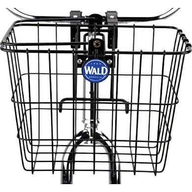 Wald 3114GB Front Quick Release Basket Black