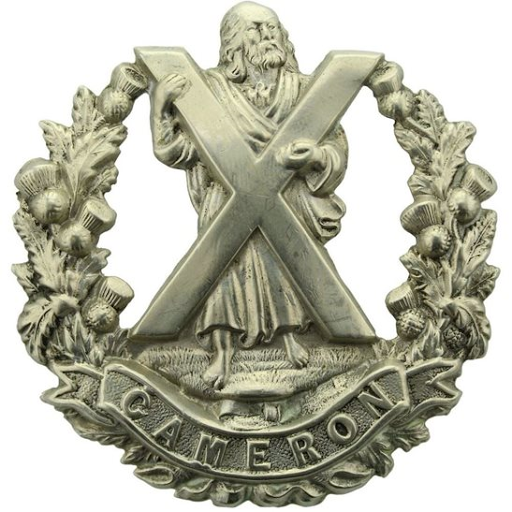 William Kerr Brown cap badge