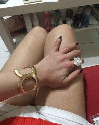 Classic alloy exaggerated bracelet - 2