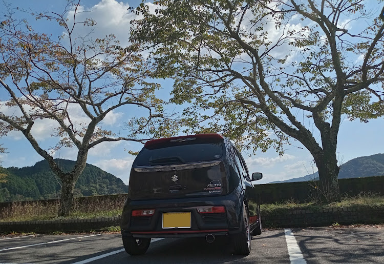 アルト ターボRSの恵那⇔中津川・阿木川ダム・10月も宜しくお願いします・還暦少年に関するカスタム事例の投稿画像4枚目