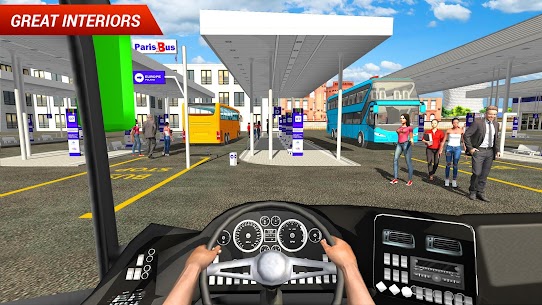 Coach Bus Driving Simulator MOD (Free Shopping) 2