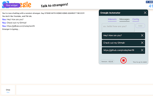 Omegle Automator