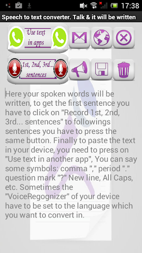 Speech To Text Text To Voice